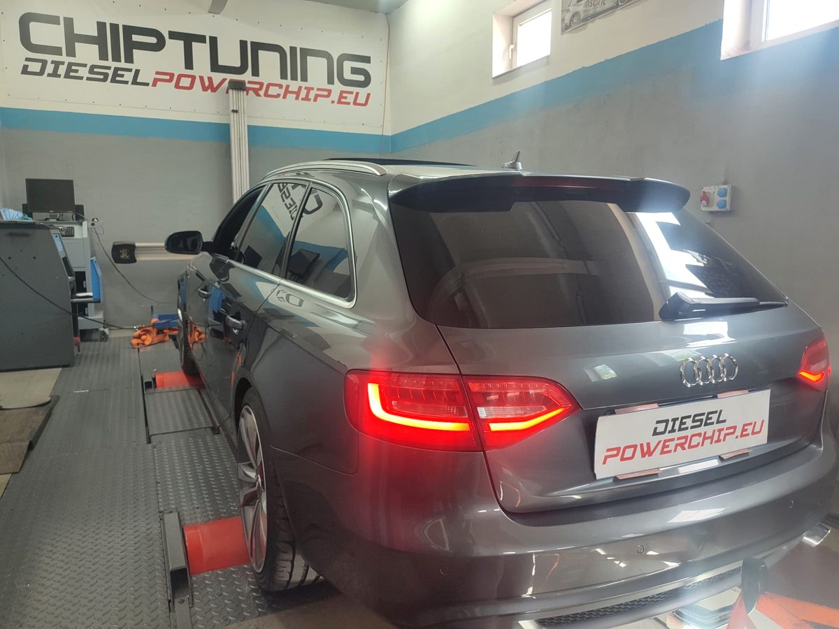 Audi A4 Avant na 4x4 valcovej brzde